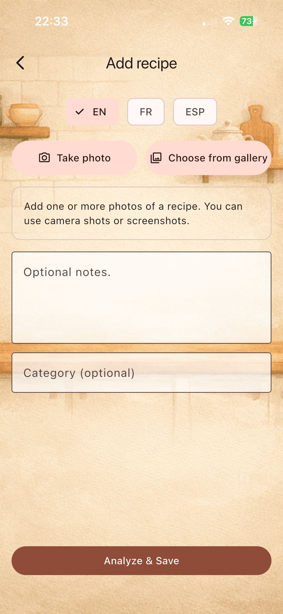 My Recipe Book screenshot 2